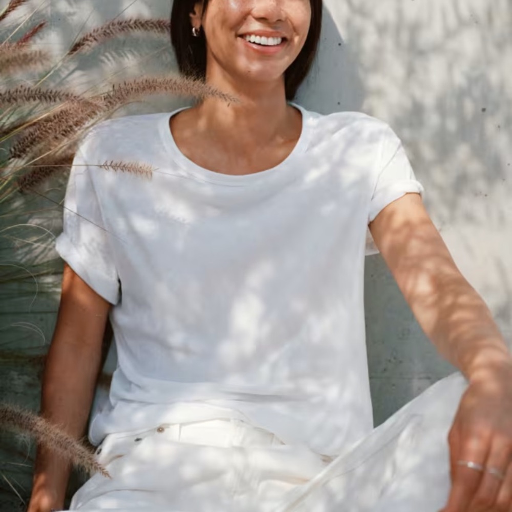 Everlane The Air Oversized Crew Tee